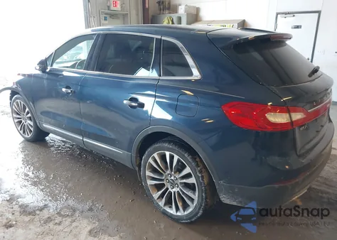 2017 Lincoln Mkx Reserve z USA, uszkodzony, nr VIN 2LMPJ8LP8HBL44124